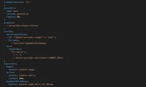 ServerlessFrameworkのTips集